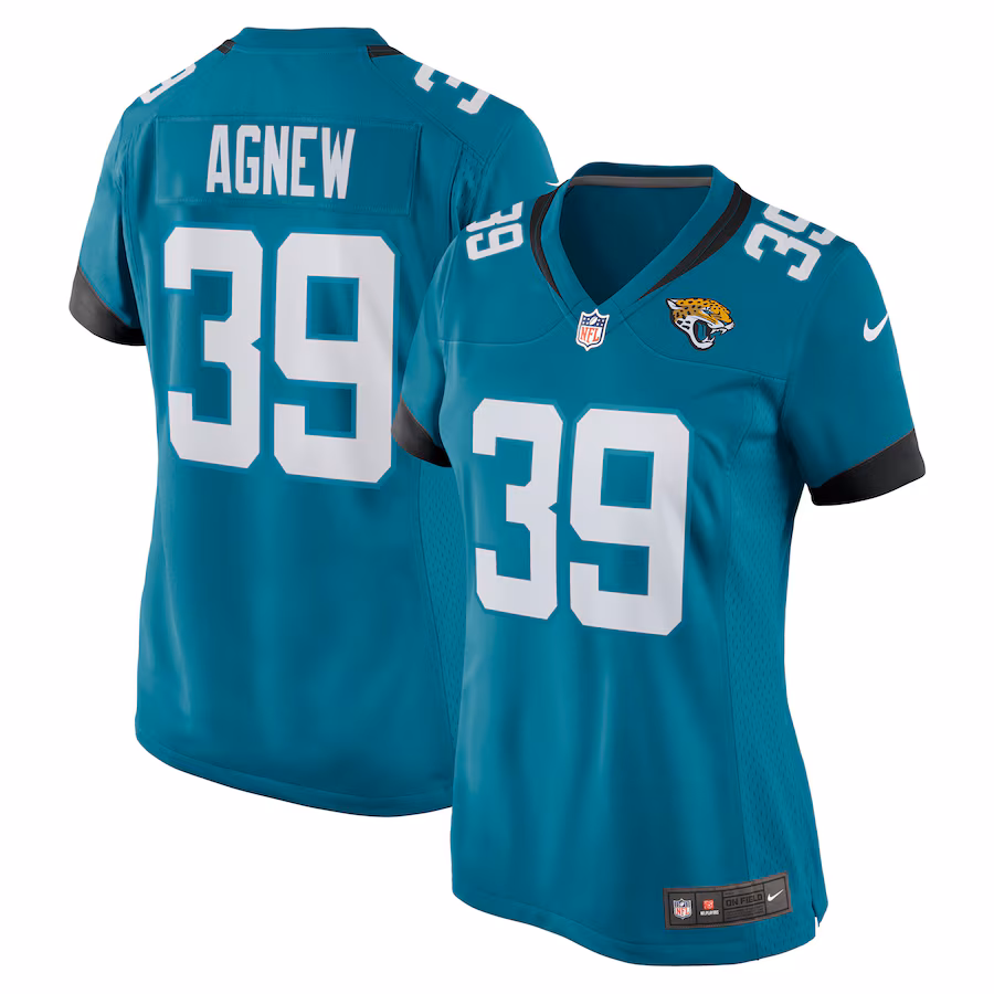 Women's Jacksonville Jaguars Jamal Agnew Nike Teal Nike Game Jersey - Jersey