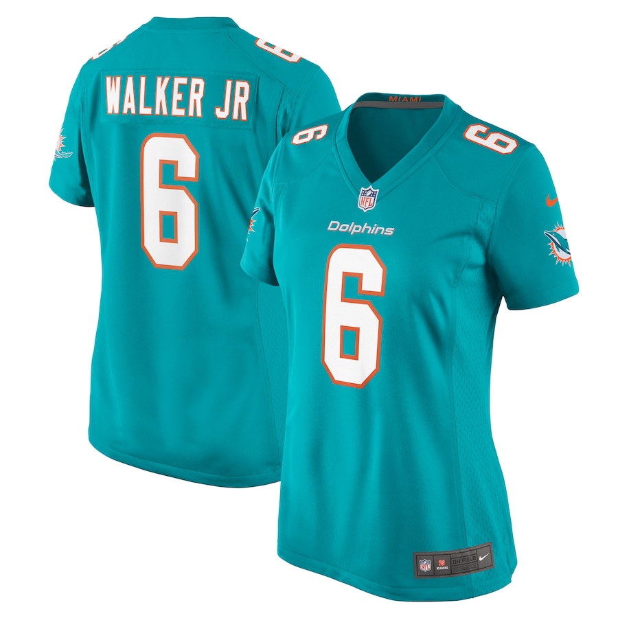 Women's Miami Dolphins Anthony Walker Jr. Nike Aqua Game Jersey - Jersey
