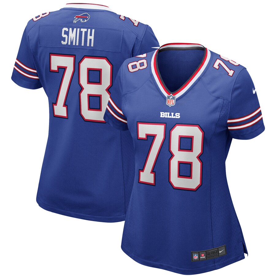 Women's Buffalo Bills Bruce Smith Nike Royal Game Retired Player Jersey - Jersey