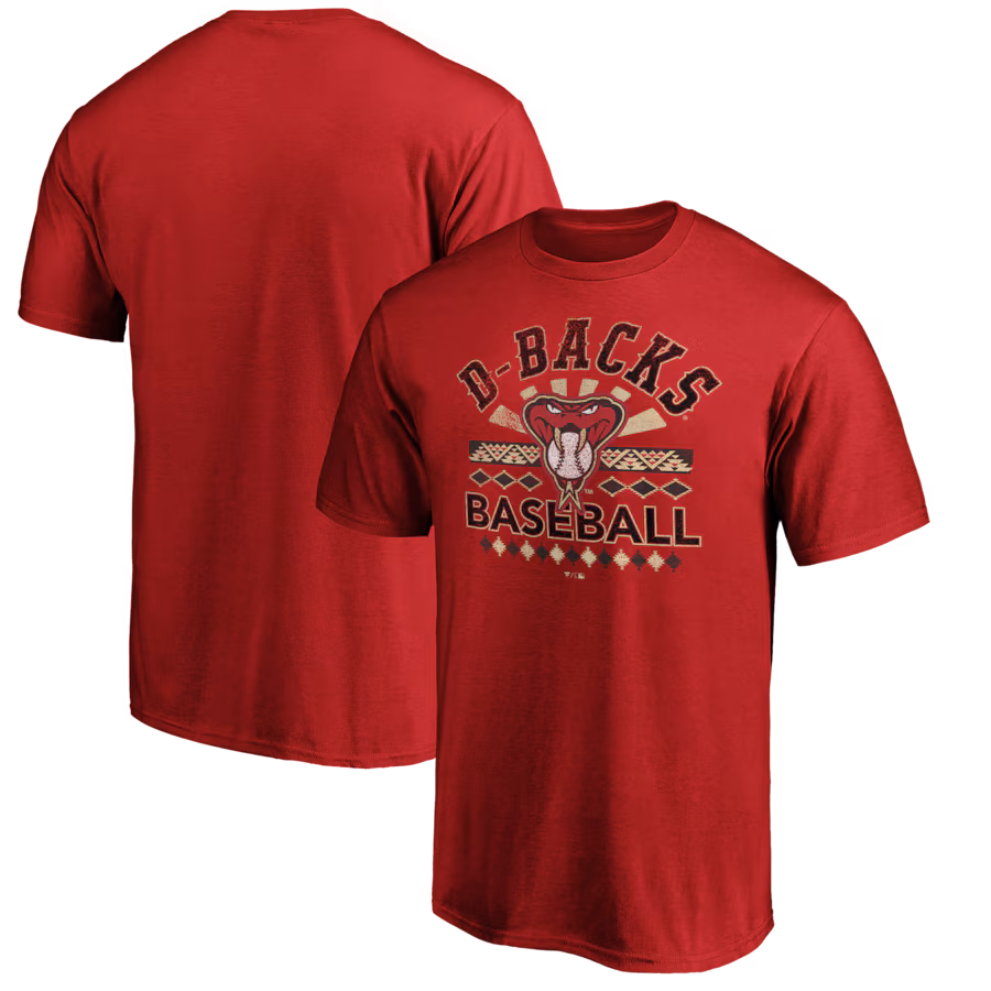 Men's Arizona Diamondbacks Red Team Adrenaline T-Shirt - Jersey
