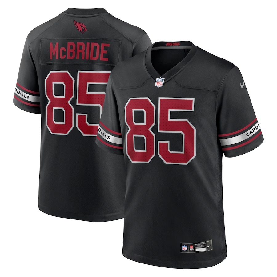 Men's Arizona Cardinals Trey McBride Nike  Black Alternate Game Jersey - Jersey
