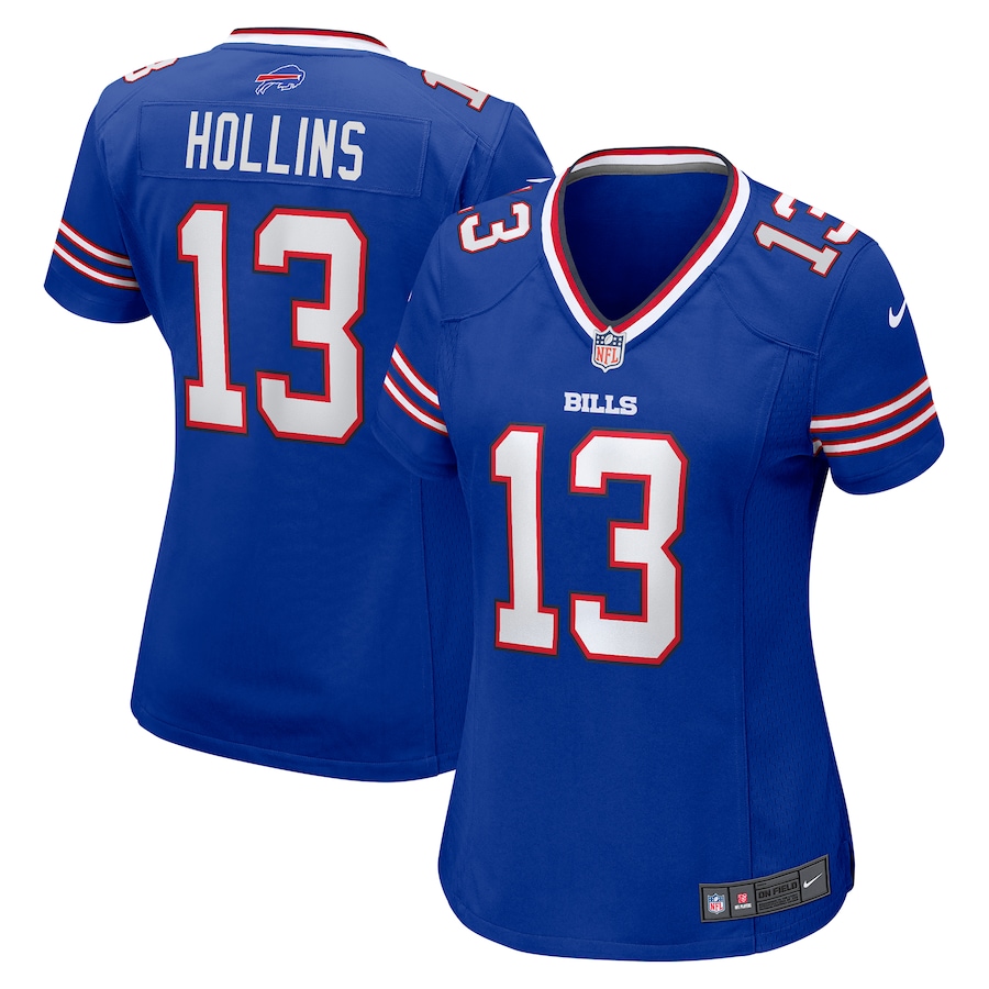 Women's Buffalo Bills Mack Hollins Nike  Royal  Game Jersey - Jersey