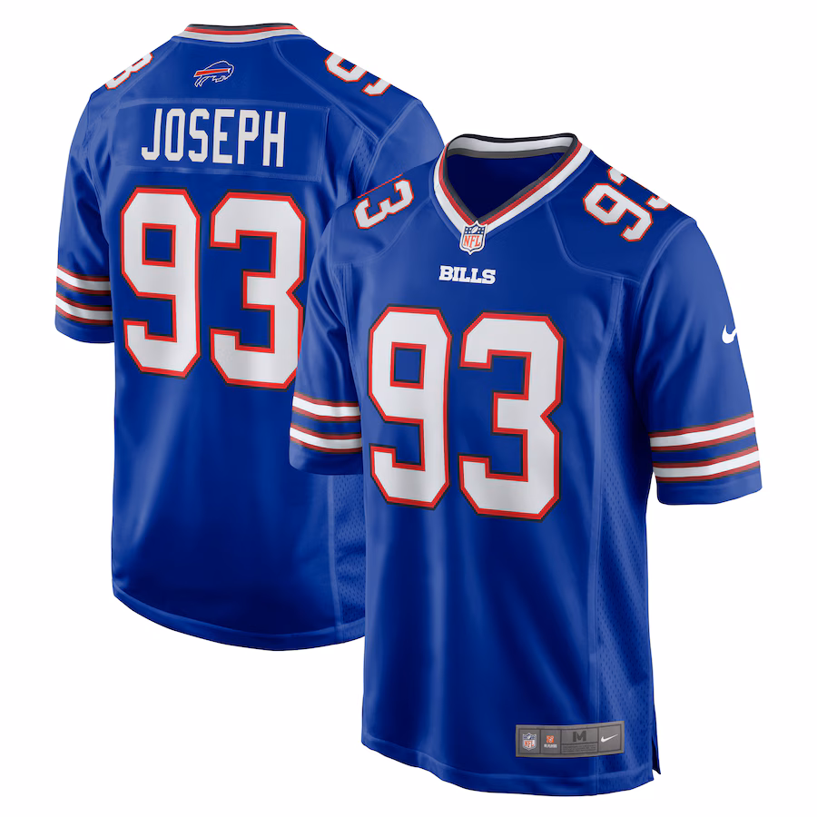 Men's Buffalo Bills Linval Joseph Nike  Royal  Game Jersey - Jersey
