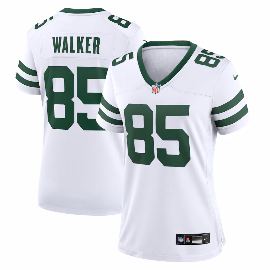 Women's New York Jets Wesley Walker Nike White Legacy Retired Player Game Jersey - Jersey