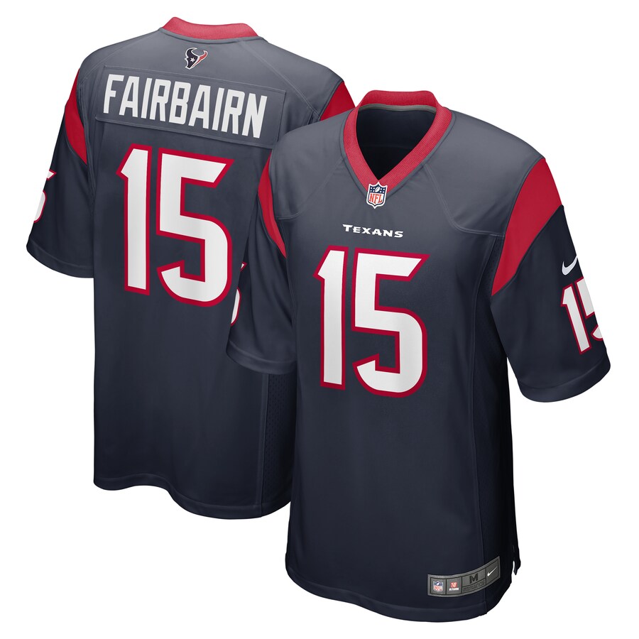 Men's Houston Texans Ka'imi Fairbairn Nike  Navy Team Game Jersey - Jersey