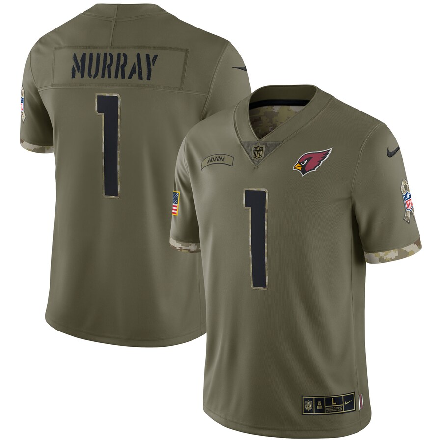 Men's Arizona Cardinals Nike Olive 2022 Salute To Service Limited Jersey - Jersey