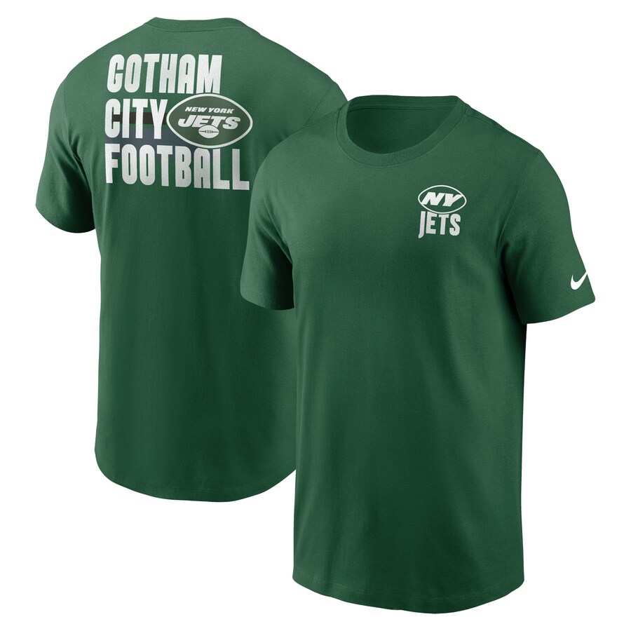 Men's New York Jets Nike Green Blitz Essential T-Shirt - Jersey