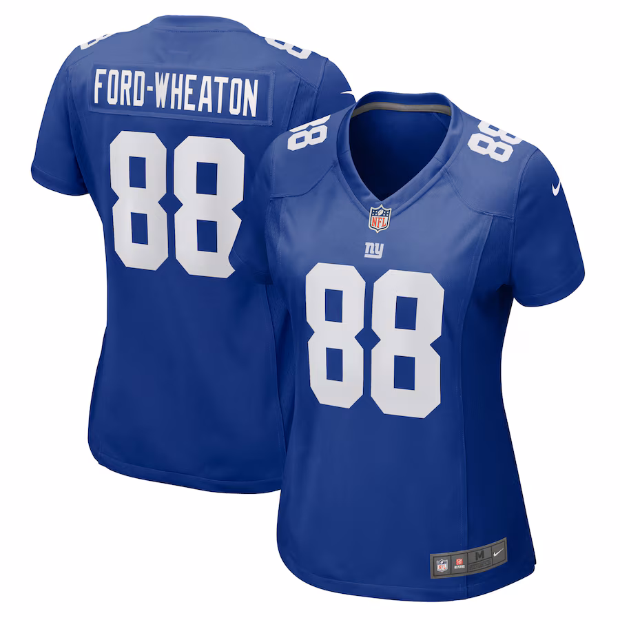 Women's New York Giants Bryce Ford-Wheaton Nike Royal Game Jersey - Jersey