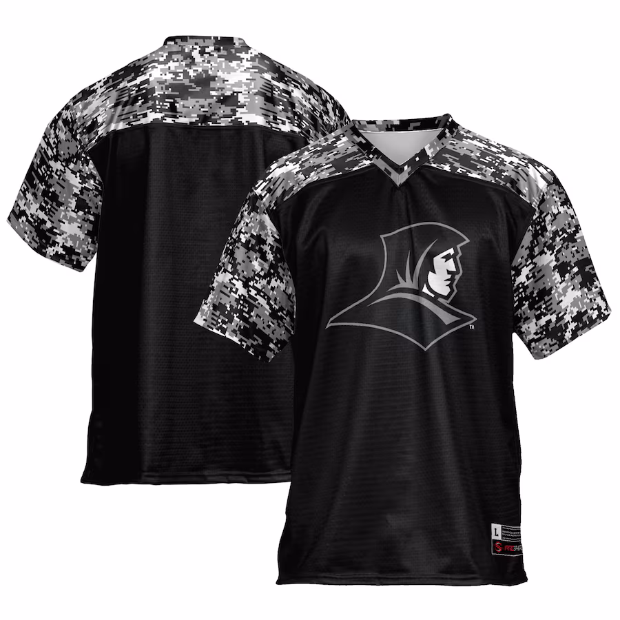 Youth GameDay Greats  Black Providence Friars Camo Football Jersey - Jersey