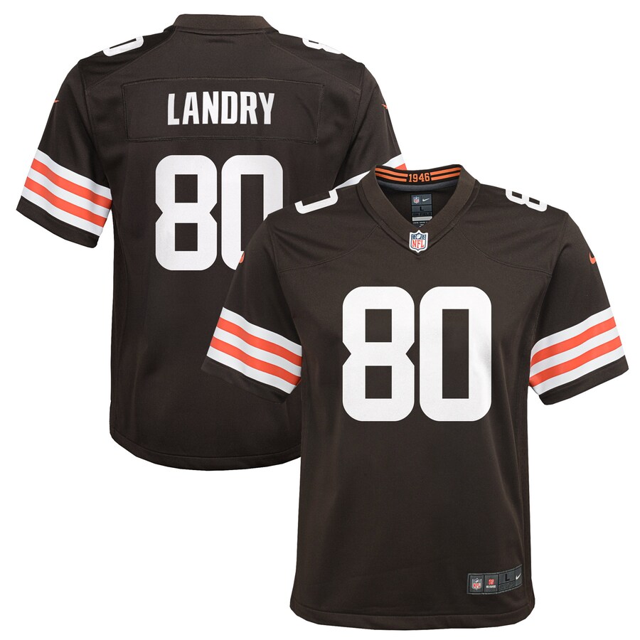 Youth Cleveland Browns Jarvis Landry Nike Brown Game Jersey - Jersey