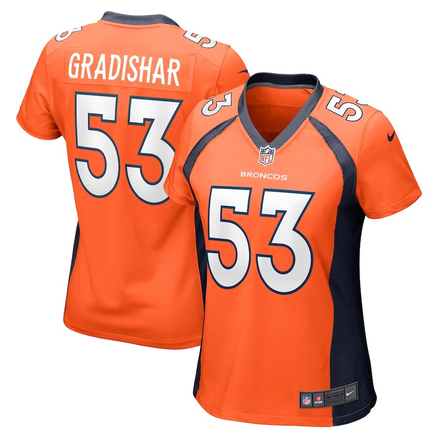 Women's Denver Broncos Randy Gradishar Nike  Orange  Retired Player Game Jersey - Jersey