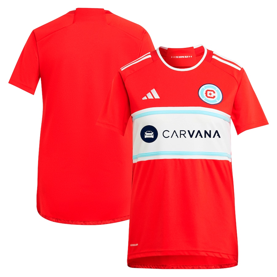 Women's Chicago Fire  adidas Red 2024 Return To Red Replica Jersey - Jersey