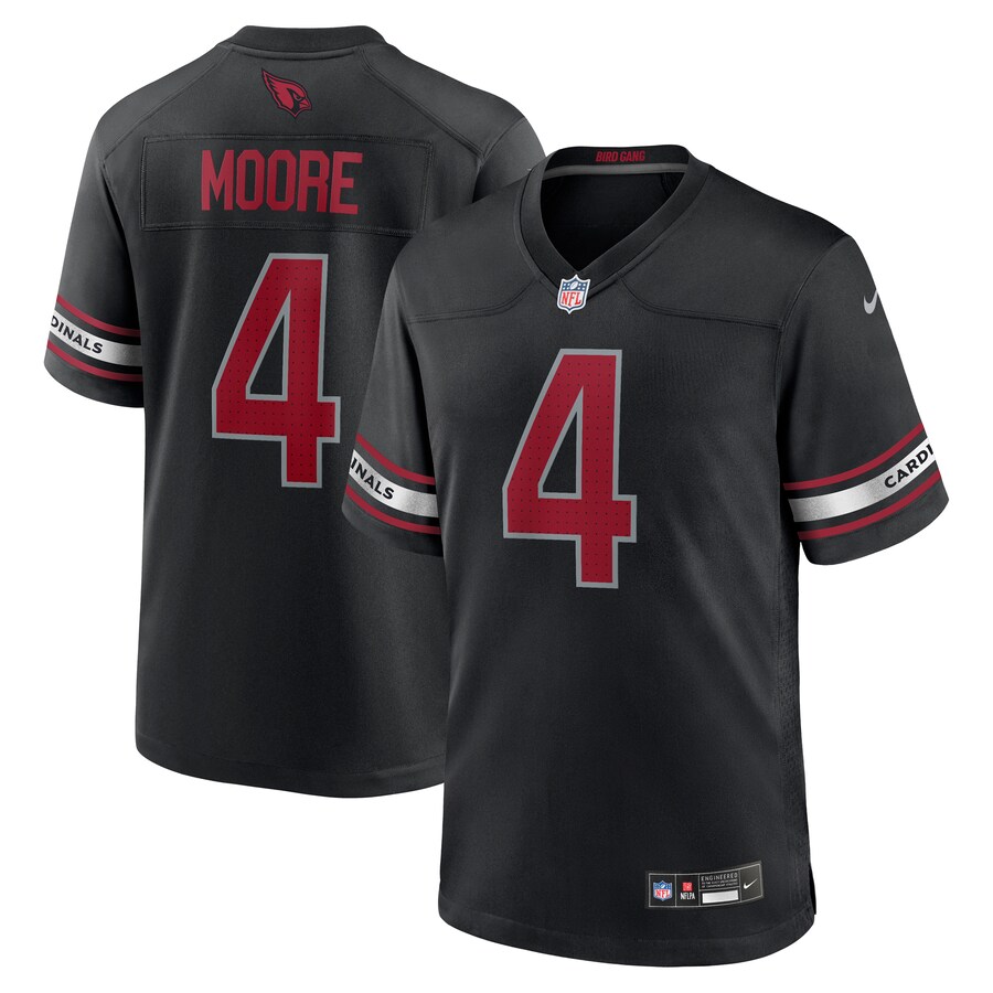 Men's Arizona Cardinals Rondale Moore Nike Black Game Jersey - Jersey