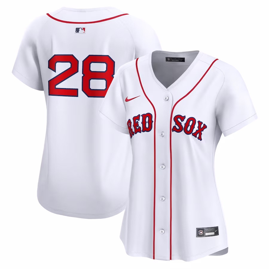 Women's Boston Red Sox Corey Kluber Nike White Home Limited Player Jersey - Jersey