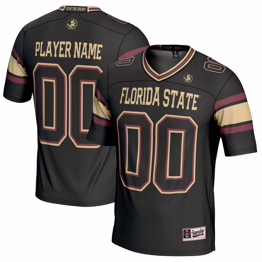 Florida State Seminoles GameDay Greats Youth NIL Pick-A-Player Football Jersey - Black - Jersey