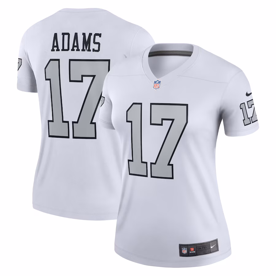 Women's Las Vegas Raiders Davante Adams Nike White Alternate Legend Jersey - Jersey