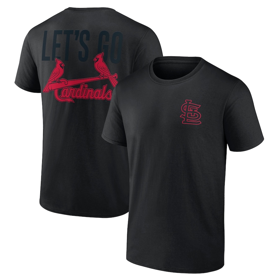 Men's St. Louis Cardinals Black In It To Win It T-Shirt - Jersey