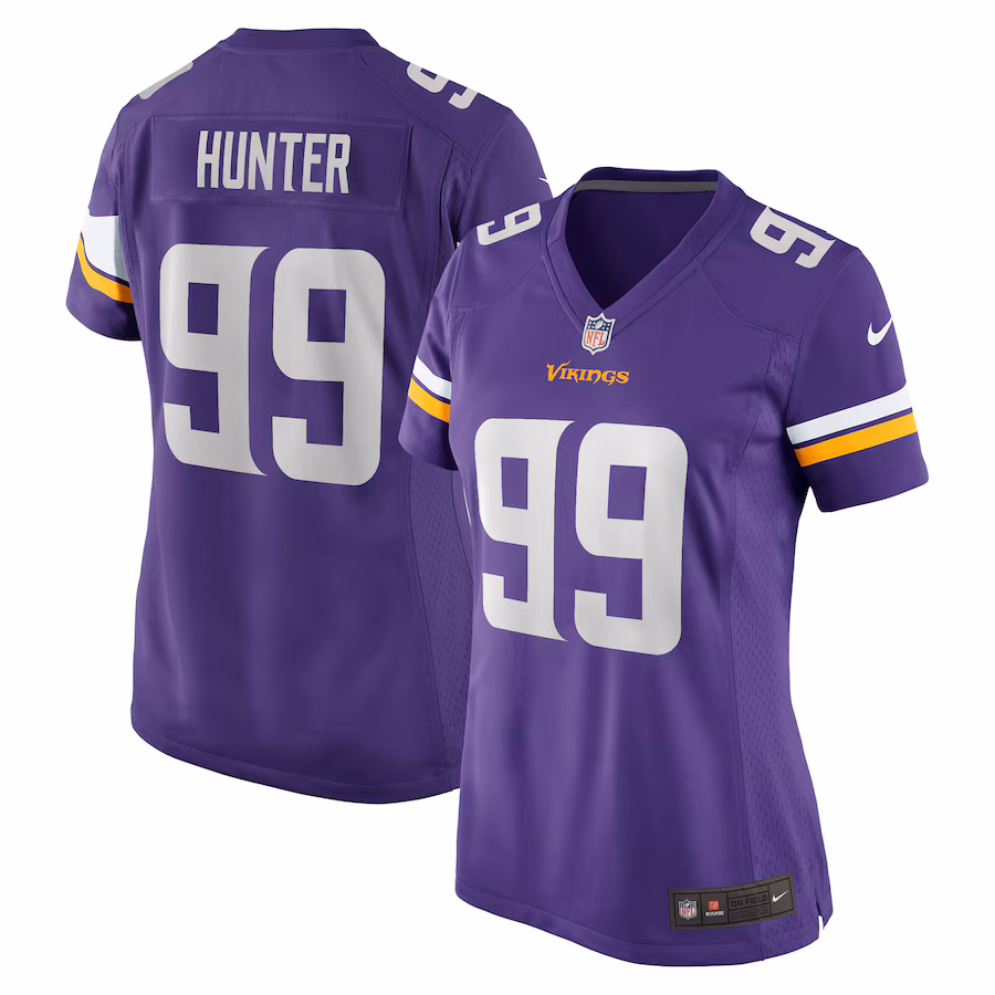 Women's Nike Danielle Hunter Purple Minnesota Vikings Game Jersey - Jersey