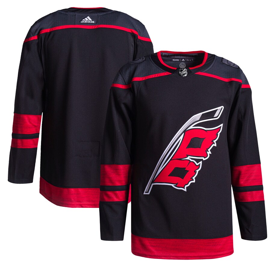 Men's Carolina Hurricanes adidas Black Home Primegreen Authentic Pro Jersey - Jersey