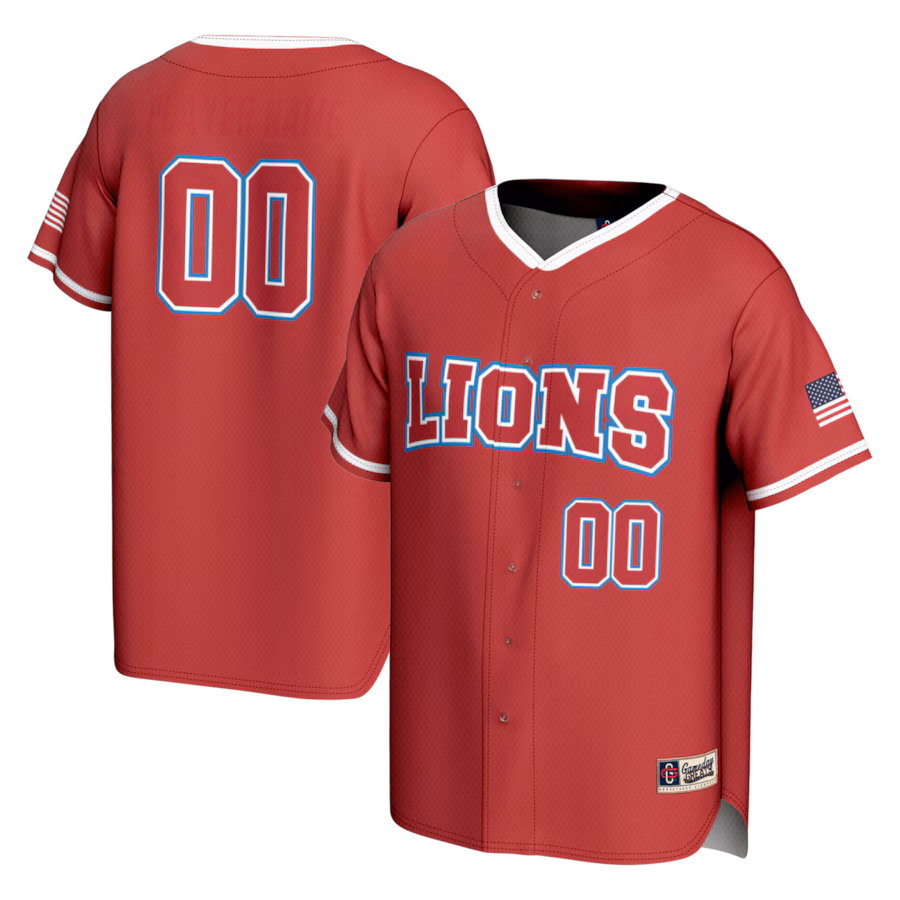 Loyola Marymount Lions GameDay Greats Youth NIL Pick-A-Player Lightweight Baseball Jersey - Red - Jersey