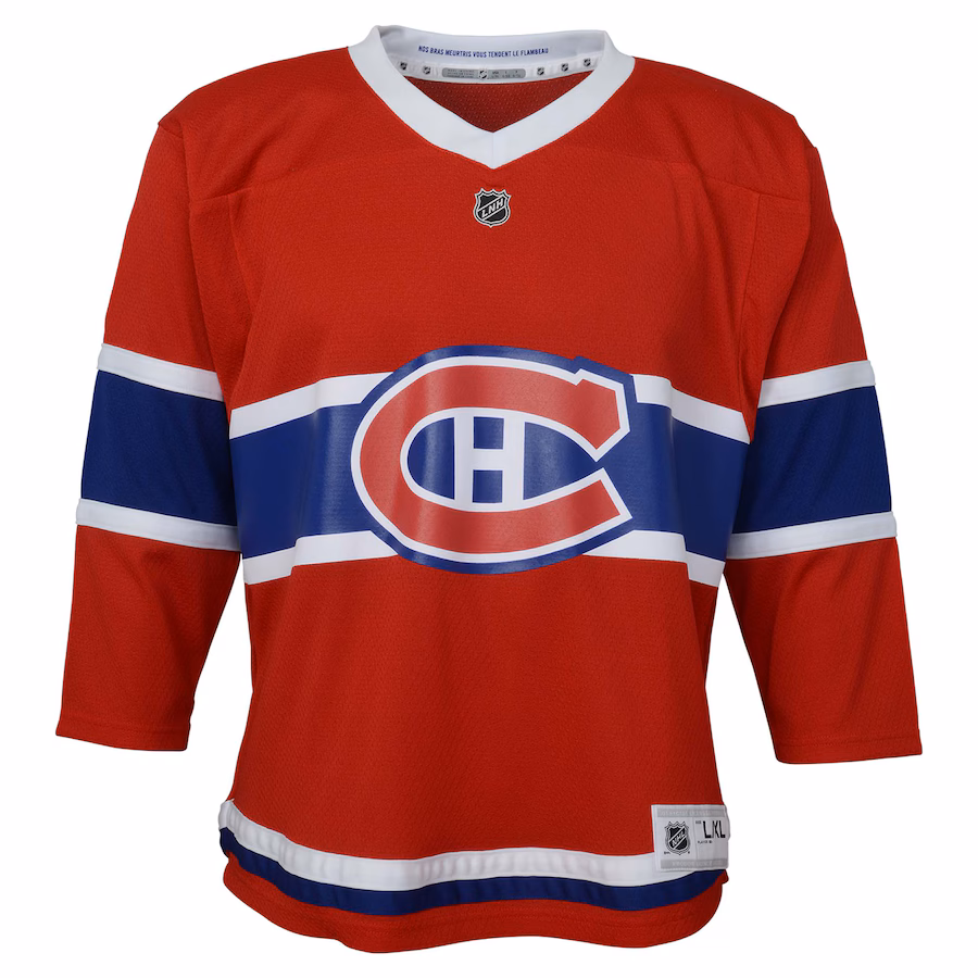 Youth Montreal Canadiens Red Replica Jersey - Jersey