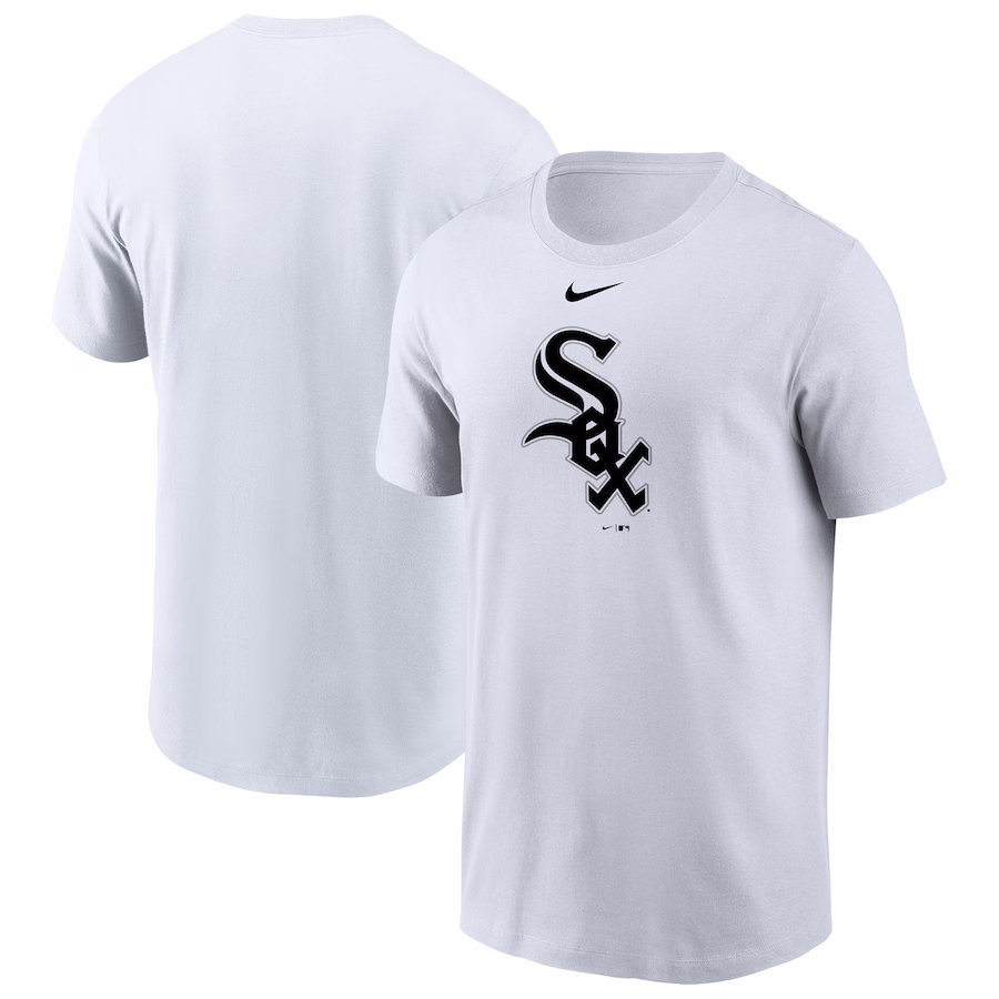 Men's Chicago White Sox Nike White Large Logo T-Shirt - Jersey