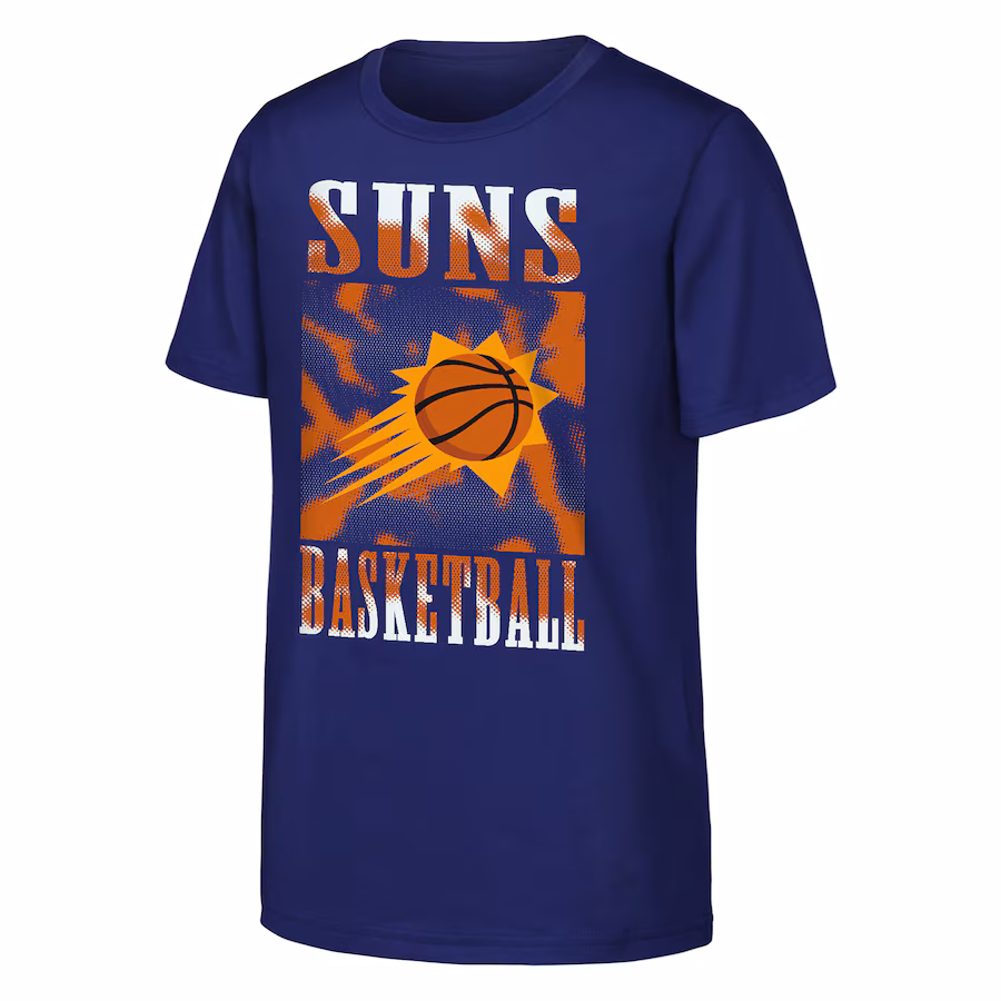 Youth Phoenix Suns  Purple Garage Hero T-Shirt - Jersey