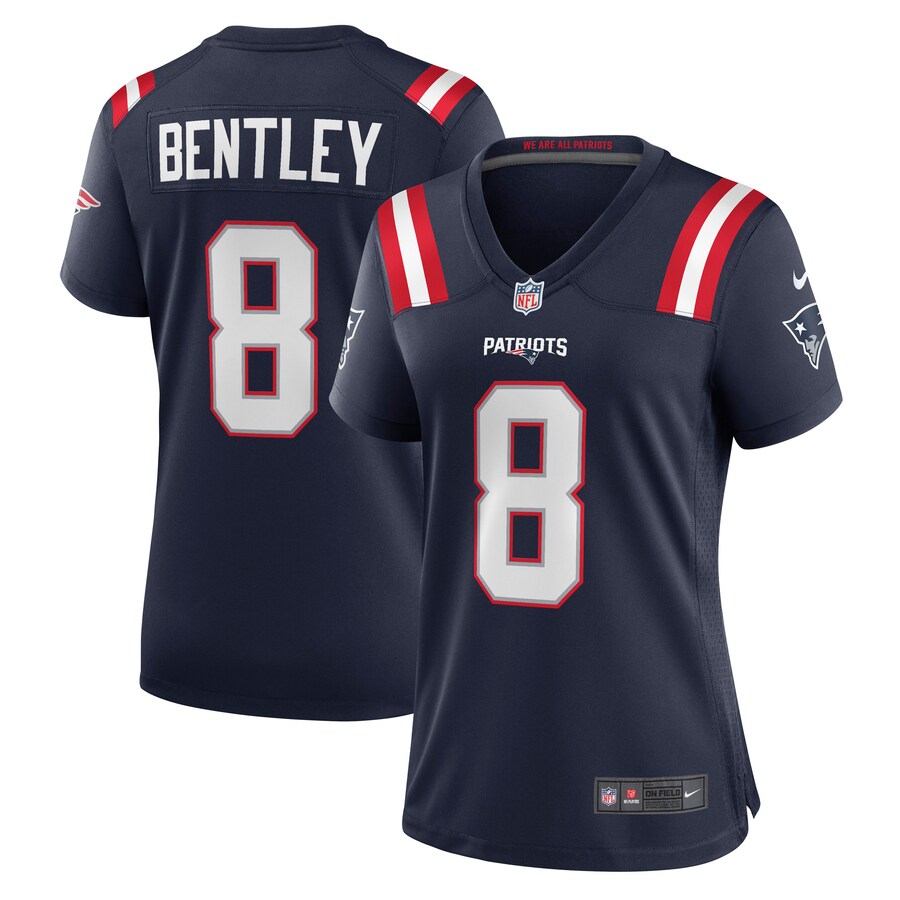 Women's New England Patriots Ja'Whaun Bentley Nike Navy Game Player Jersey - Jersey