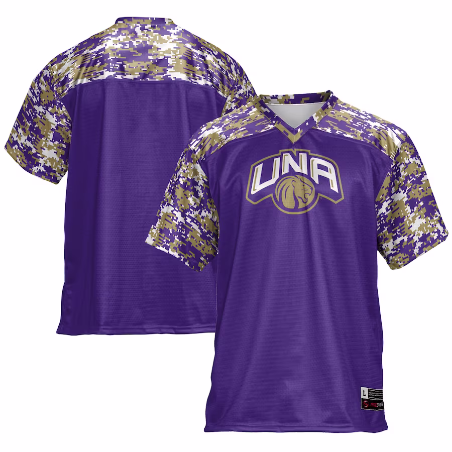 North Alabama Lions GameDay Greats Football Jersey - Purple - Jersey