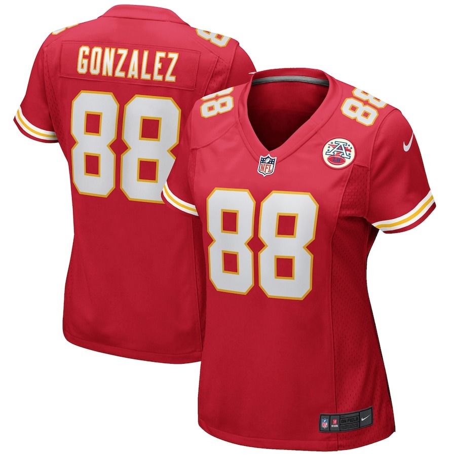Women's Kansas City Chiefs Tony Gonzalez Nike Red Game Retired Player Jersey - Jersey