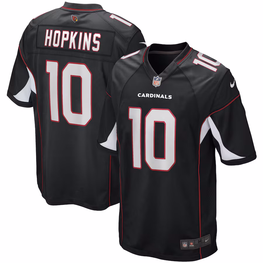 Men's Arizona Cardinals DeAndre Hopkins Nike Black Game Jersey - Jersey