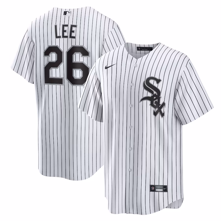 Men's Chicago White Sox Korey Lee Nike White Home Replica Jersey - Jersey