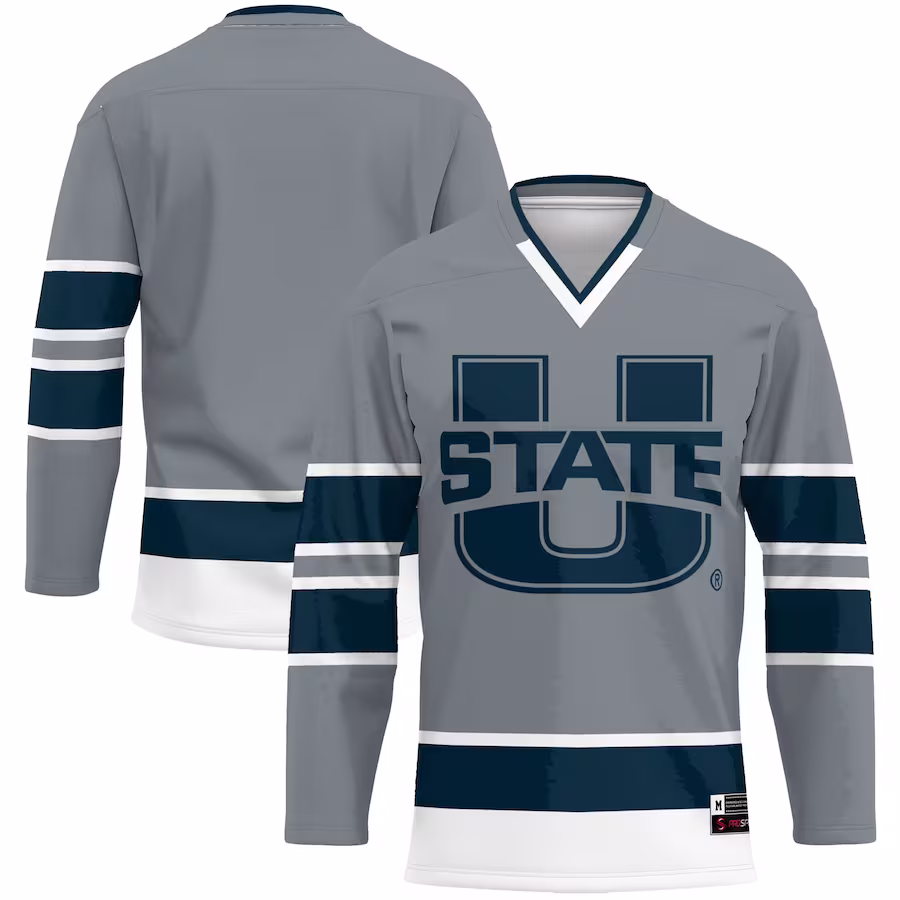 Utah State Aggies GameDay Greats Hockey Jersey - Blue - Jersey