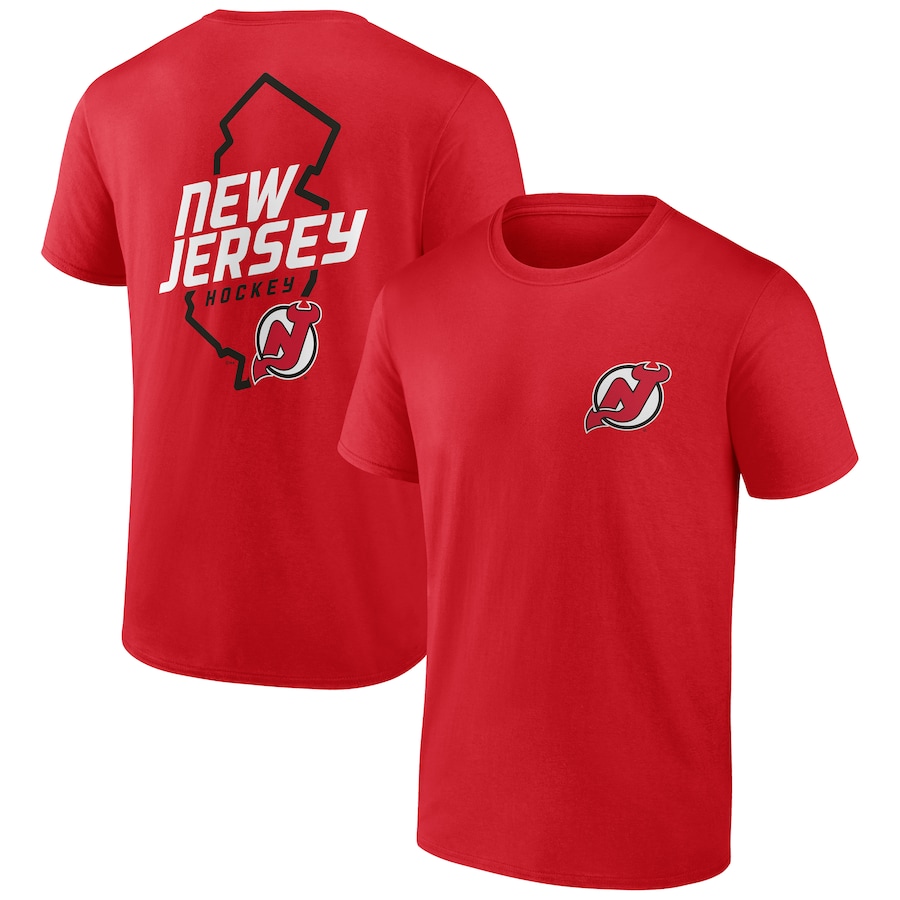 Men's New Jersey Devils Red Bring It T-Shirt - Jersey