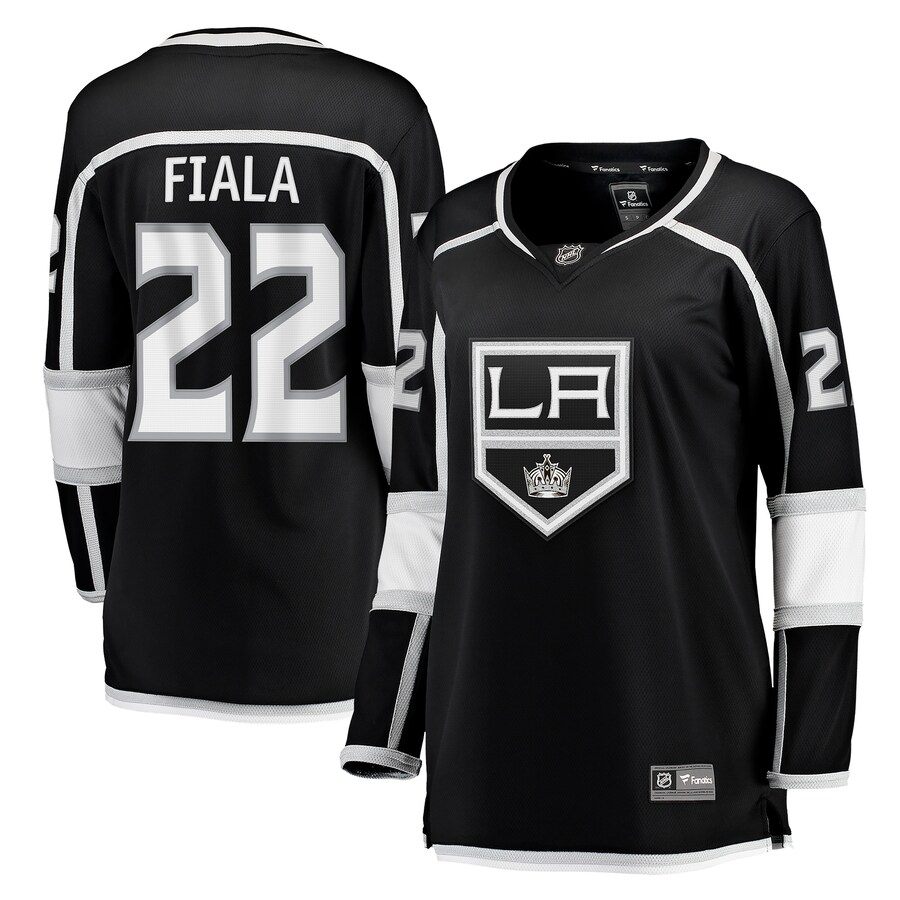 Women's Los Angeles Kings Kevin Fiala Fanatics Branded Black Home Breakaway Player Jersey - Jersey