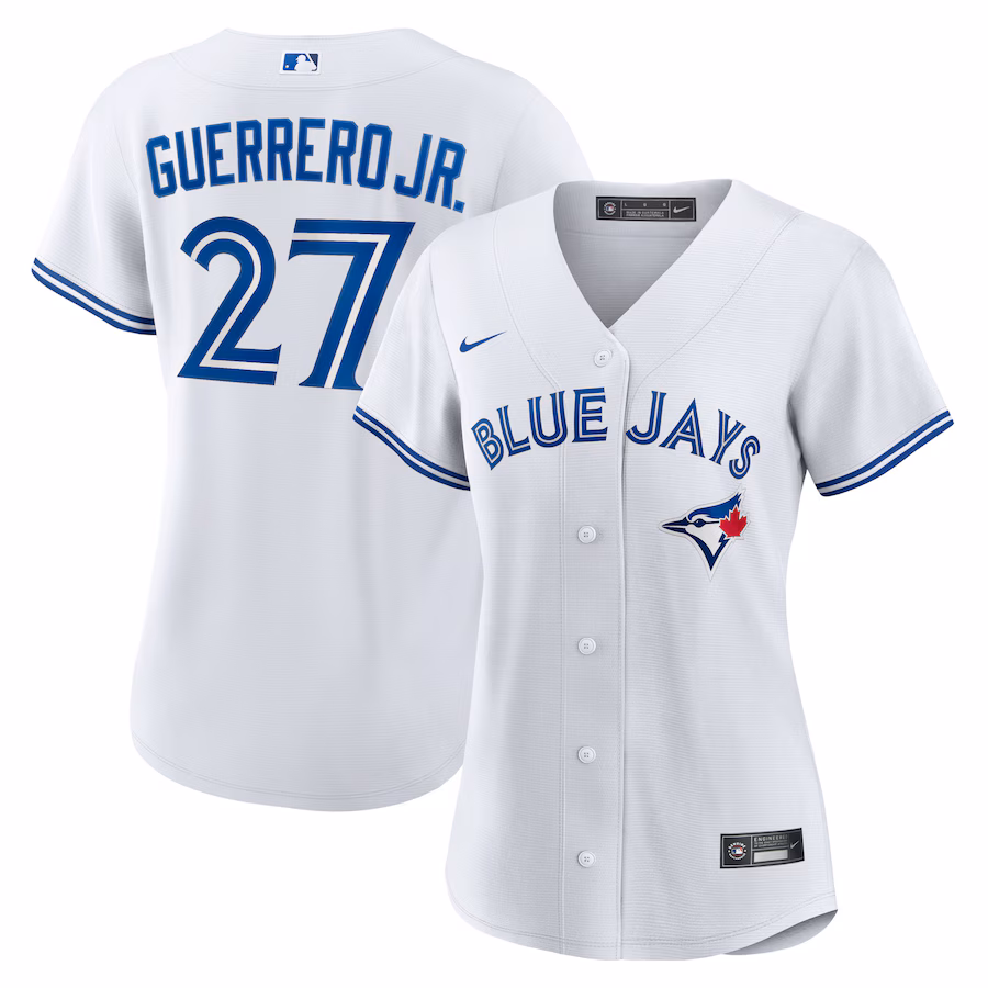 Women's Toronto Blue Jays Vladimir Guerrero Jr. Nike White Home Replica Player Jersey - Jersey