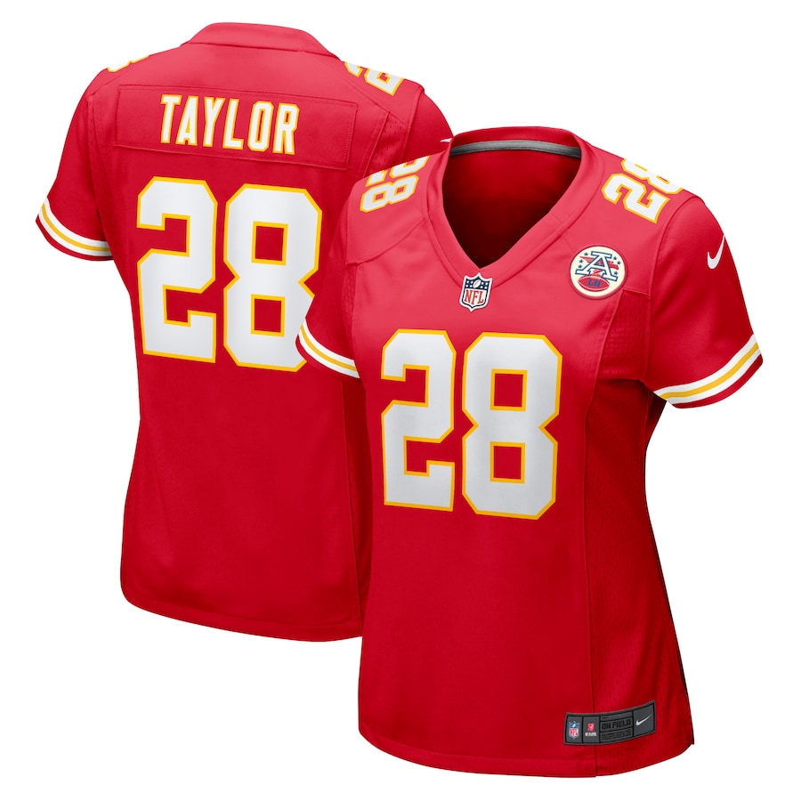 Women's Kansas City Chiefs Keith Taylor Nike  Red Team Game Jersey - Jersey