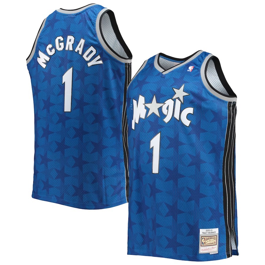 Men's Orlando Magic Tracy McGrady Mitchell & Ness Blue Big & Tall 2000/01 Hardwood Classics Swingman Jersey - Jersey