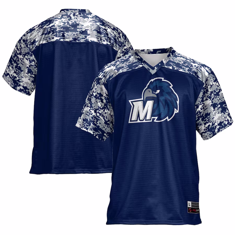 Monmouth Hawks GameDay Greats Football Jersey - Navy - Jersey