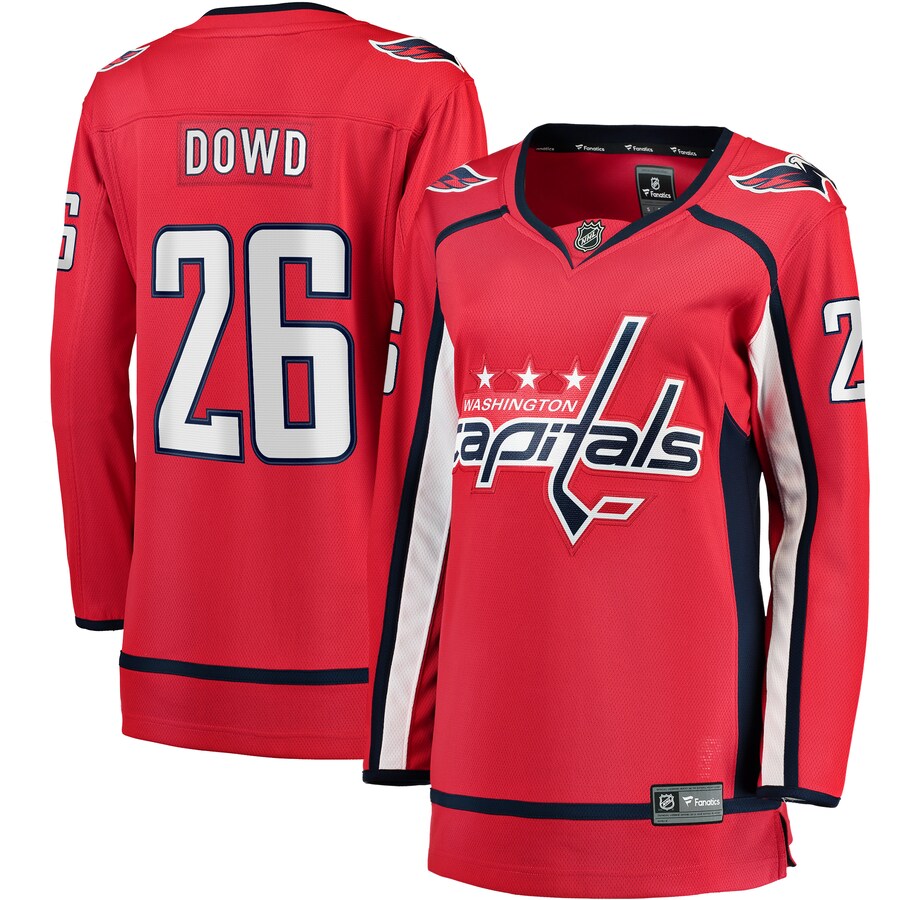 Women's Washington Capitals Nic Dowd Fanatics Branded Red Home Breakaway Player Jersey - Jersey