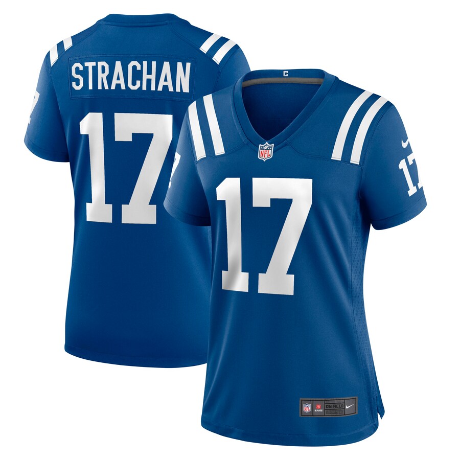 Women's Indianapolis Colts Mike Strachan Nike Royal Game Jersey - Jersey