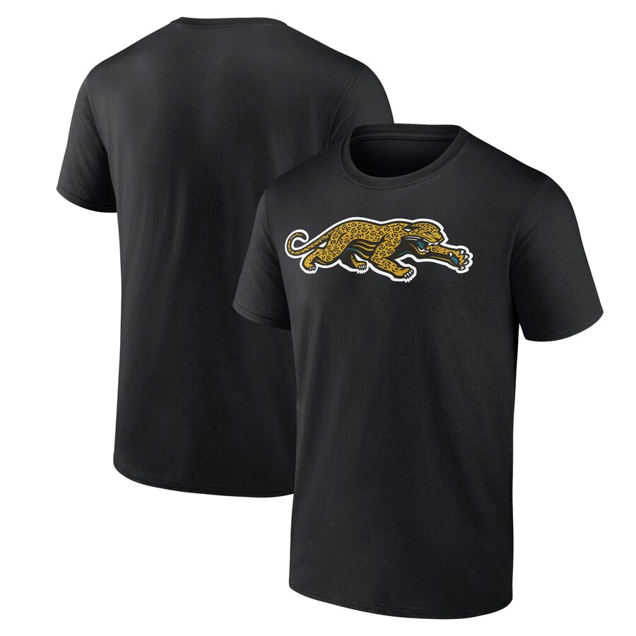 Men's Jacksonville Jaguars Black Classic Logo T-Shirt - Jersey