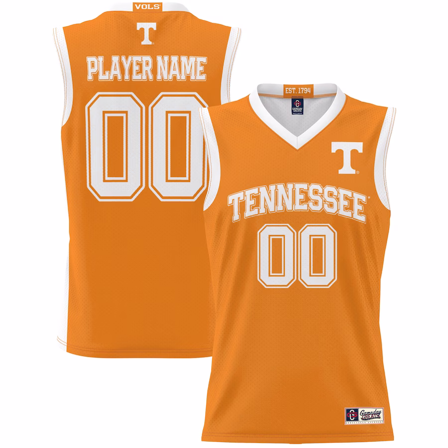 Tennessee Volunteers GameDay Greats Youth NIL Pick-A-Player Lightweight Basketball Jersey - Orange - Jersey