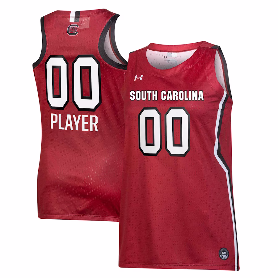 South Carolina Gamecocks Under Armour Women's Pick-A-Player NIL Women's Basketball Jersey - Garnet - Jersey