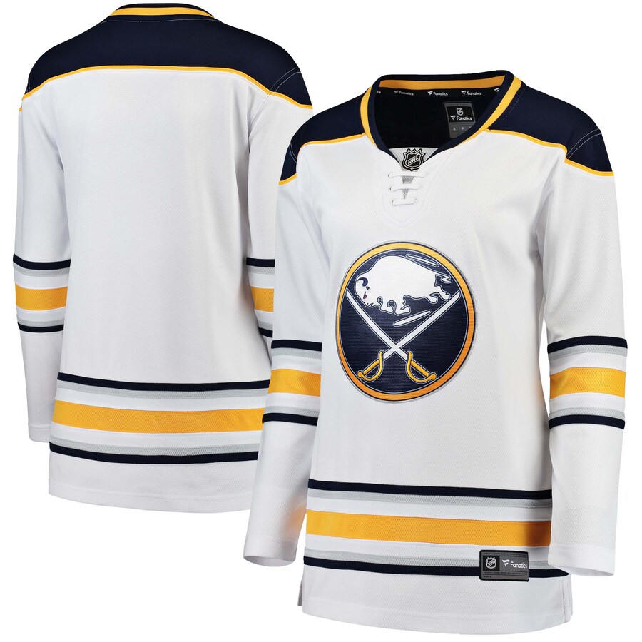 Women's Buffalo Sabres Fanatics Branded White Away Breakaway Jersey - Jersey
