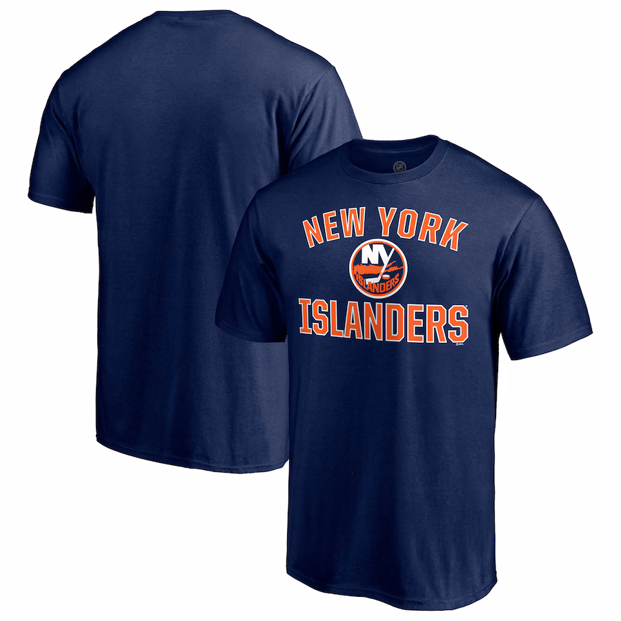 Men's New York Islanders Navy Special Edition Victory Arch T-Shirt - Jersey