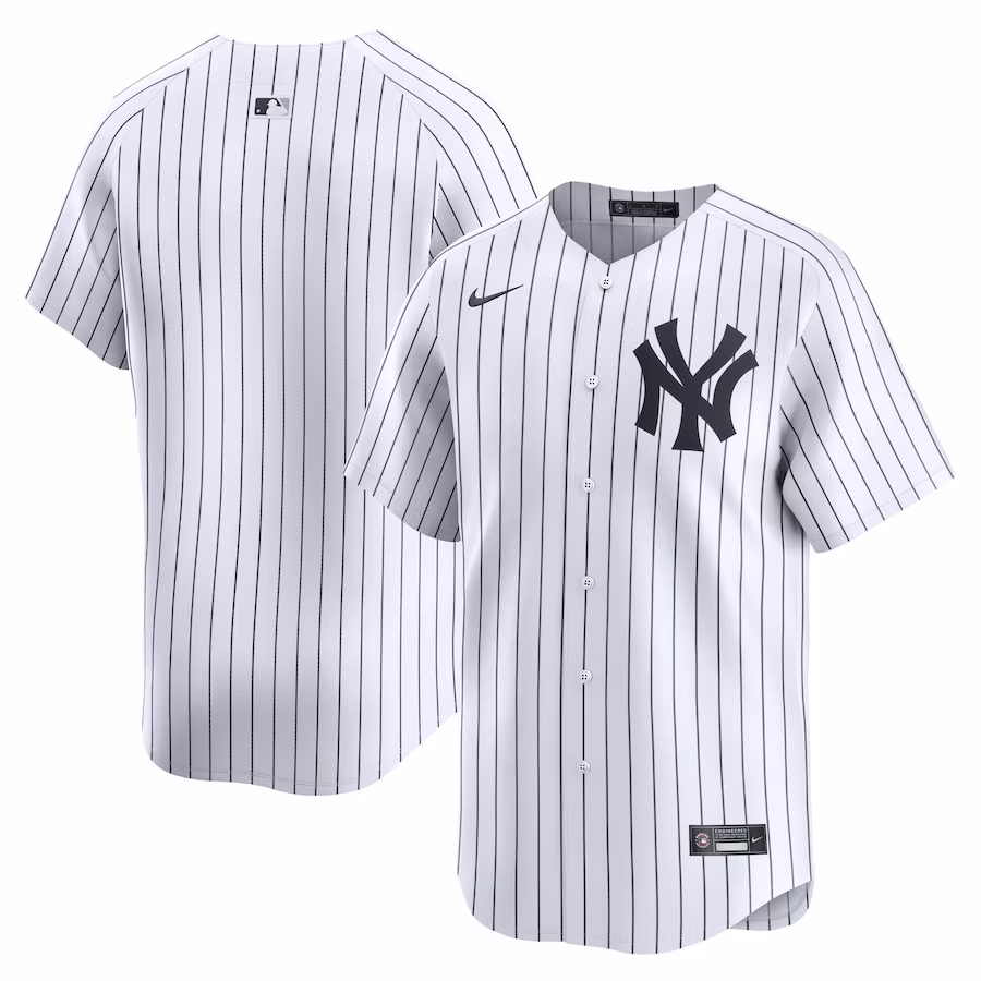 Youth New York Yankees Nike White Home Limited Jersey - Jersey