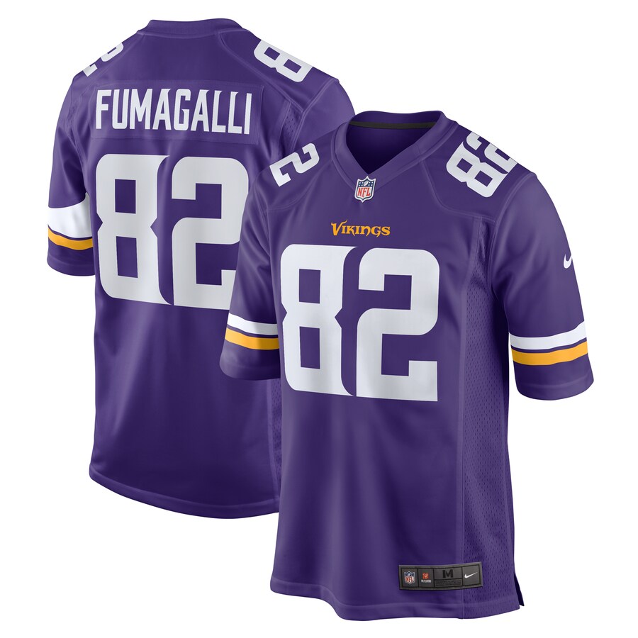 Men's Minnesota Vikings Troy Fumagalli Nike  Purple  Game Jersey - Jersey