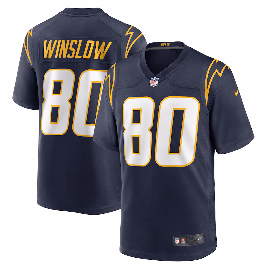 Men's Los Angeles Chargers Kellen Winslow Nike Navy Retired Player Jersey - Jersey
