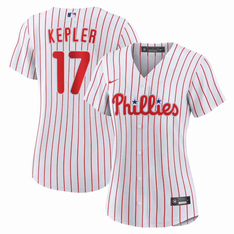 Women's Philadelphia Phillies Max Kepler Nike White Home Replica Jersey - Jersey